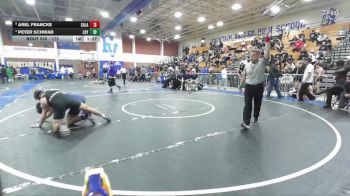 175 lbs Quarterfinal - Arel Francke, Calabasas vs Peter Schwab, Loyola