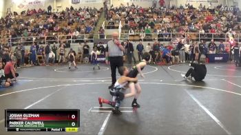 56 lbs Round 2 - Parker Caldwell, Westshore Wrestling Club vs Josiah Guzman, Bts Cleveland