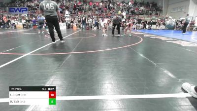 70-77 lbs Rr Rnd 2 - Alexandra Pulliam, Skiatook Youth Wrestling vs Acelynn Hauenstein, Tiger Trained Wrestling