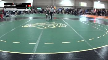 125 lbs Champ. Round 1 - Dylan Duvernay, UW Parkside vs Braden Hahlen, Lake Erie College