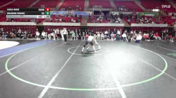 138 lbs Round 5 - 1st, 3rd, 5th, And 7th - Luca Rios, Conroe Woodlands College Park vs Braden Trang, Southlake Carroll