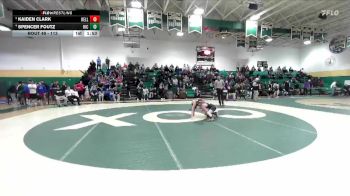 113 lbs Quarterfinal - Kaiden Clark, Floyd Kellam vs Spencer Foutz, Hickory