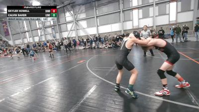 75.8-79.8 lbs Champ. Round 1 - Skyler Howell, Sherwood Wrestling vs Calvin Baker, Lake Stevens Wrestling Club