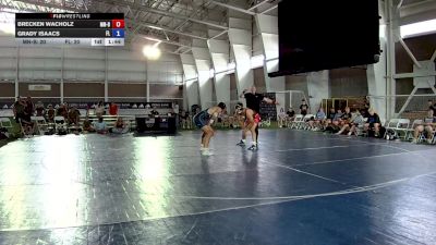 215 lbs Brecken Wacholz, Minnesota Blue vs Grady Isaacs, Florida