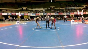 120 lbs Quarterfinals (8 Team) - Luke Wells, Powhatan vs Dylan Sedok, Mills Godwin