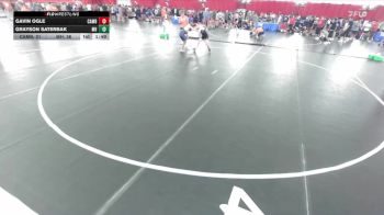 106 lbs Round 2 (8 Team) - Grayson Saterbak, Mahtomedi vs GAVIN OGLE, Cameron B