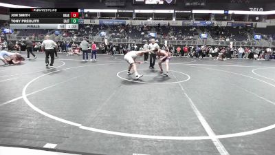 174 lbs Final - Jon Smith, Kraken vs Tony Preolitti, East Fairmont