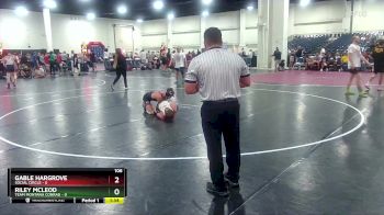 106 lbs Round 5 (10 Team) - Gable Hargrove, Social Circle vs Riley Mcleod, Team Montana Conrad