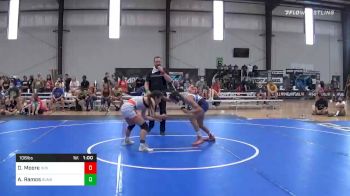 106 lbs Consolation - Devyn Moore, Indiana IGNITES vs Alexxus Ramos, Sunnyside Little Grapplers