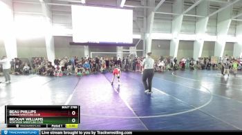 88 lbs Cons. Round 5 - Beau Phillips, Morgan Wrestling Club vs Beckam Williams, Northside Wrestling Club