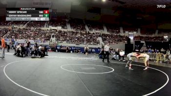 126-D1 1st Place Match - Henry Ofeciar, Tucson High Magnet School vs Izayah Magdaleno, Williams Field High School