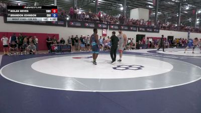 125 kg Champ. Rd Of 32 - Nolan Neves, Tar Heel Wrestling Club vs Brandon Johnson, Central Indiana Academy Of Wrestling