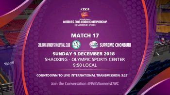 Zhejiang vs Supreme Chonburi | 2018 FIVB Women's Club World Championships