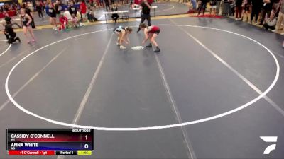 94 lbs Round 2 - Cassidy O`Connell, WI vs Anna White, ND