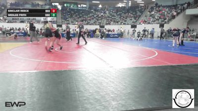 108 lbs Consi Of 16 #1 - Sinclair Reece, Broken Arrow Girls Junior High vs Weslee Frith, Duncan Lady Demons