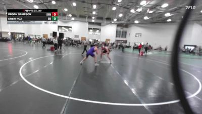 197 lbs Cons. Round 4 - Drew Fox, Northern Iowa vs Brody Sampson, Iowa