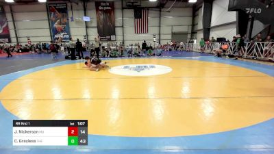 165 lbs Rr Rnd 1 - Jackson Nickerson, Mayo Quanchi vs Caleb Grayless, The Fort Hammers