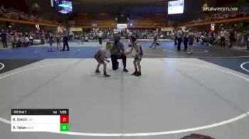 49 lbs Rr Rnd 1 - Braxten Giedd, Legends Of Gold vs Ryder Teten, High Plains Thunder