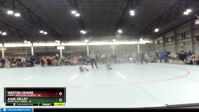 45 lbs Round 2 (3 Team) - Weston Craver, Legacy Wrestling Academy vs Kade Kelley, Idaho Falls / Rigby