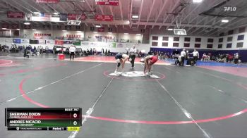 174 lbs Cons. Round 5 - Andres Nicacio, Corban University vs Sherman Dixon, Cumberlands (Ky.)