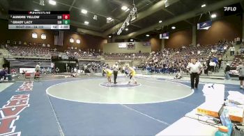 2A 120 lbs Cons. Round 2 - Aundre Yellow, San Juan vs Grady Lacy, San Juan