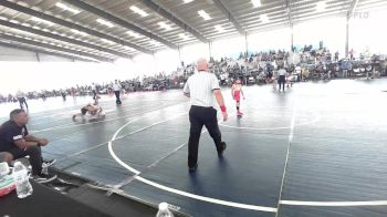 54 lbs Consi Of 4 - Diego Sandoval, Espanola Jr Wrestling vs Greyson Romero, Sargent Wc