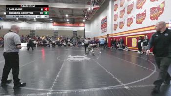120 lbs Quarterfinal - Brandon Bickerton, Highland vs Sam Adams, Massillon Perry