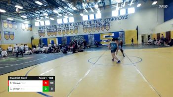 165 lbs Round 5 (8 Team) - Cael Mitton, Wellington vs Brock Weaver, The Outsiders