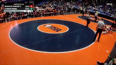 190 lbs Semis & 1st Wrestleback (8 Team) - Connor Diemel, Rockton (Hononegah) vs Nicholas Ronchetti, Joliet (Catholic Academy)