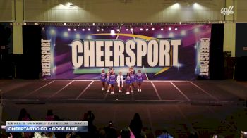 Cheertastic Co. - Code Blue [2025 L3 Junior - Flex - D2 Day 1] 2025 CHEERSPORT Cartersville Classic