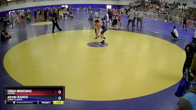 92 lbs Cons. Semi - Oren Breeding, Crater vs Kevin Ramos, Lewis Academy