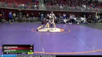 170 lbs Round 3 (3 Team) - Levi Bloomquist, Columbus vs Landon Spivey, Lincoln East