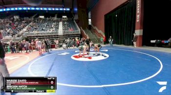 136 lbs 1st Place Match - Breckin Hatch, Top Of The Rock Wrestling Club vs Wudzie Zaato, Moorcroft Mat Masters Wrestling Club