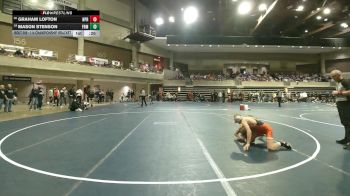 114 Championship Bracket Cons. Round 3 - Mason Stenson, Farmington vs Graham Lofton, New Prague