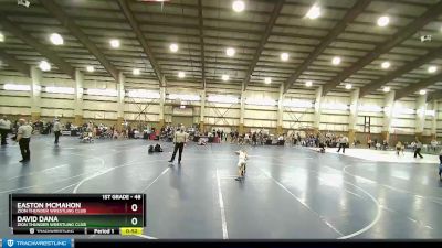 48 lbs Cons. Round 3 - David Dana, Zion Thunder Wrestling Club vs Easton McMahon, Zion Thunder Wrestling Club