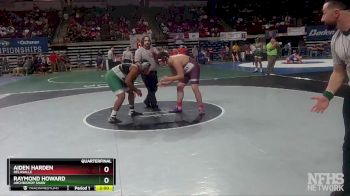 D 3 285 lbs Quarterfinal - Raymond Howard, Archbishop Shaw vs Aiden Harden, DeLaSalle