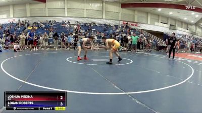 120 lbs Cons. Round 4 - Joshua Medina, OH vs Logan Roberts, IL