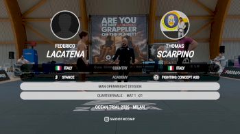Federico Lacatena vs Thomas Scarpino 2026 UIJJ OCEAN TRIAL MILANO
