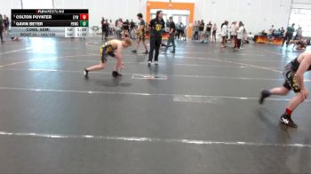 143/150 Cons. Semi - Colton Poynter, Eastside Youth Wrestling vs Gavin Beyer, Project Destiny Wrestling Club