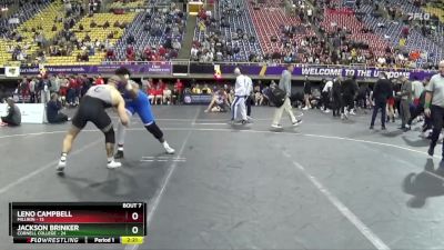 285 lbs Semis & 1st Wrestleback (8 Team) - Leno Campbell, Millikin vs Jackson Brinker, Cornell College