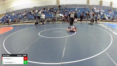 14U Girls - 80 lbs Champ. Round 1 - Payton Pizzuli, Ohio vs Sydney Daxberger, Falcons Wrestling Club