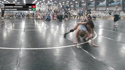 104 lbs Round 3 (4:30pm Friday) - Giavonna Prothero, Iowa vs Cora Flahive, Team VA/USA