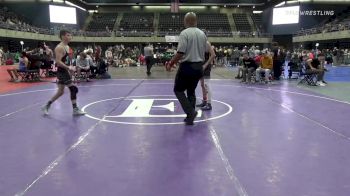 110 lbs Quarterfinal - Jonathan Teeling, Virginia Beach vs Cole Perrin, New Castle