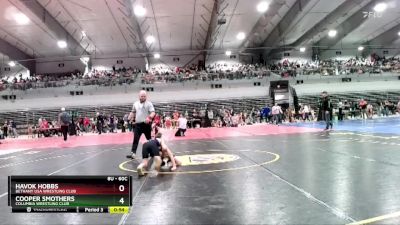 60D Champ. Round 1 - Levi Clemons, Lawson Youth Wrestling Club vs Zyer Zaroor, Missouri