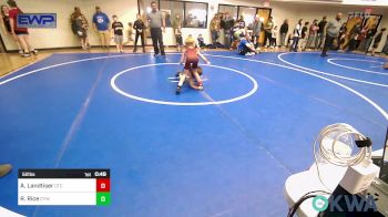 52 lbs Consi Of 4 - Ace Landtiser, Owasso Takedown Club vs Rowdy Rice, Coweta Tiger Wrestling