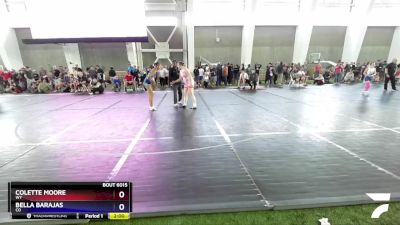 178-163 lbs Round 1 - Colette Moore, WY vs Bella Barajas, CO