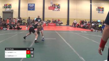 132 lbs Semifinal - Easton Larson, Don Bosco vs Chase Dallman, Owatonna