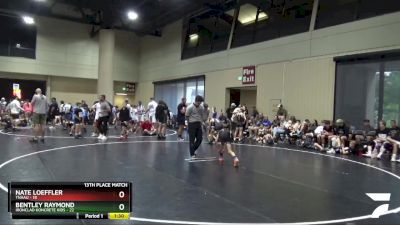 80 lbs Placement (16 Team) - Nate Loeffler, TNAAU vs Bentley Raymond, Ironclad Koncrete Kids