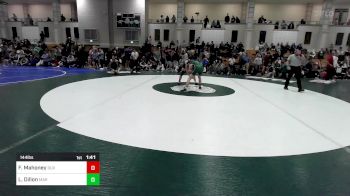 144 lbs Quarterfinal - Freddie Mahoney, Duxbury vs Liam Dillon, Marshfield