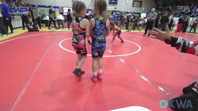 52 lbs Rr Rnd 3 - Kaidyn Camper, Caney Valley Wrestling vs Evie Remington, Skiatook Youth Wrestling